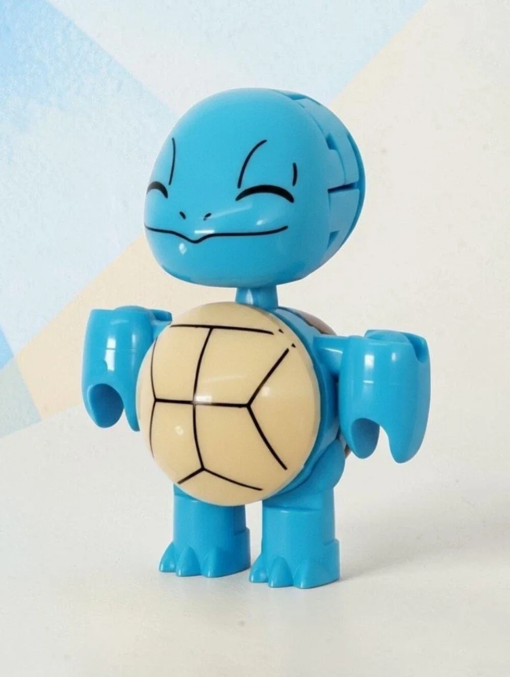 SQUIRTLE Only From MEGA Construx - Pokemon Pokeball Evergreen Set- NO Pokeball.